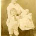 Photograph of sister and nephews carried by Albert Reed (1)