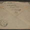 Envelope addressed to Frank Dowdeswell from E. Pritchard (2)
