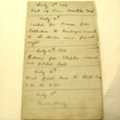 Photographs of the diary of Corporal John Henry Kelty (1)