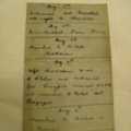 Photographs of the diary of Corporal John Henry Kelty (4)