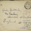 Letter: To Gordon Bottomley.