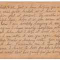 Letter from 2683 William Albert Wenham to his sister (1)