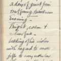 Notebook of Clifford Powell, on his deathbed (1)