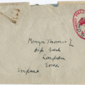 Letter: To Merfyn Thomas (1)
