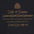 London and North Western Railway Roll of Honour (1)