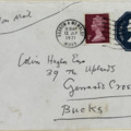 Letter: To Colin Hughes (July 1971).