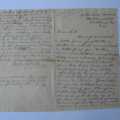 Letter from parents of Pte S Wray killed in action (1)