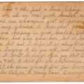 Letter from 2683 William Albert Wenham to his sister (1)
