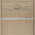 Army Book 64, Soldier's Pay Book for Use on Active Service for Colour Sergeant E. L. Gass (5)
