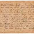 Letter from 2683 William Albert Wenham to his mother (1)