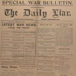 Photograph of the Daily Liar Newspaper